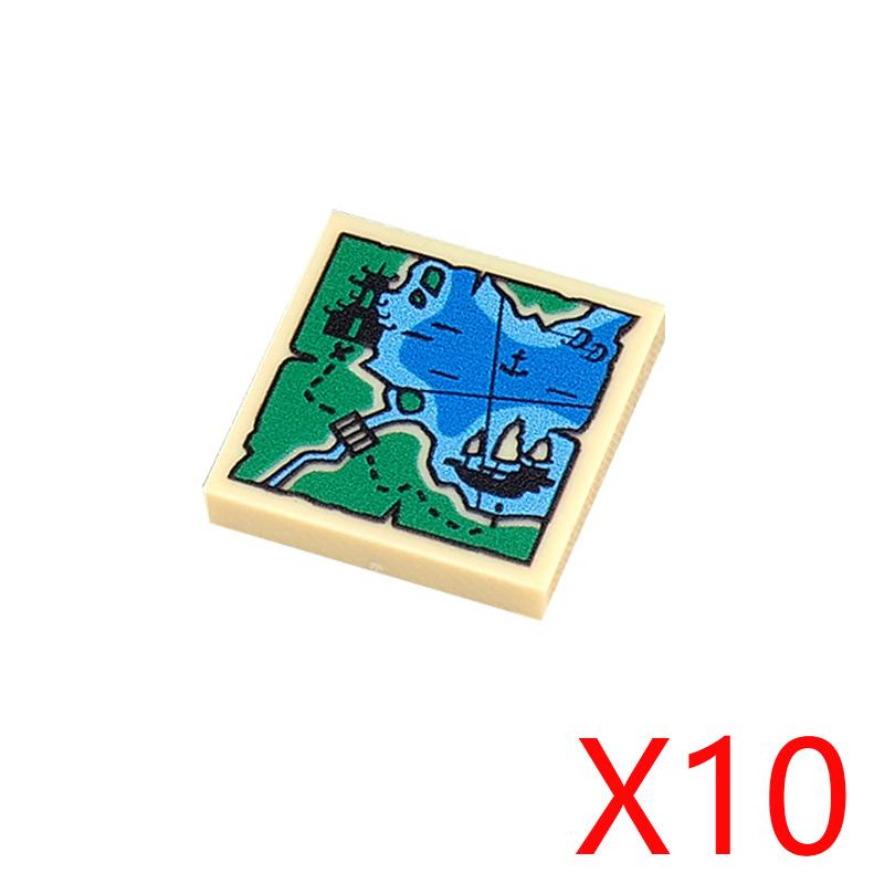 Scene Model Printing Accessories Building Blocks Dashboard Screen Keyboard Mouse Control Buttons Mini Compatible Brick Toy N08