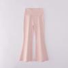 Girls' High-Waisted Shark Leggings - Spring/Autumn Korean Style Yoga Pants for Kids