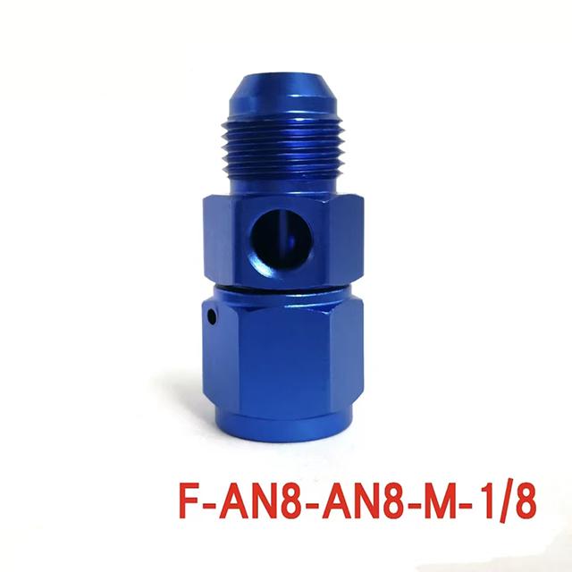 Car Modification Oil Distribution Cold Joint 1/8NPT Three-way Variable Diameter Conversion Screw Oil Pipe Oil Pressure Sensor