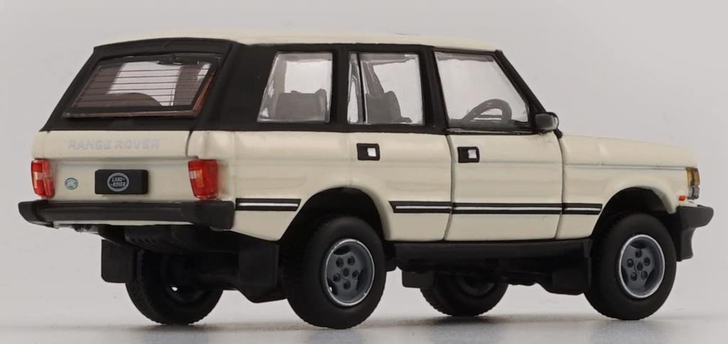 Scherer Designs BM Creations Scale Land Rover Range Rover Classic LSE 1992 White LHD Finished Model 1/64