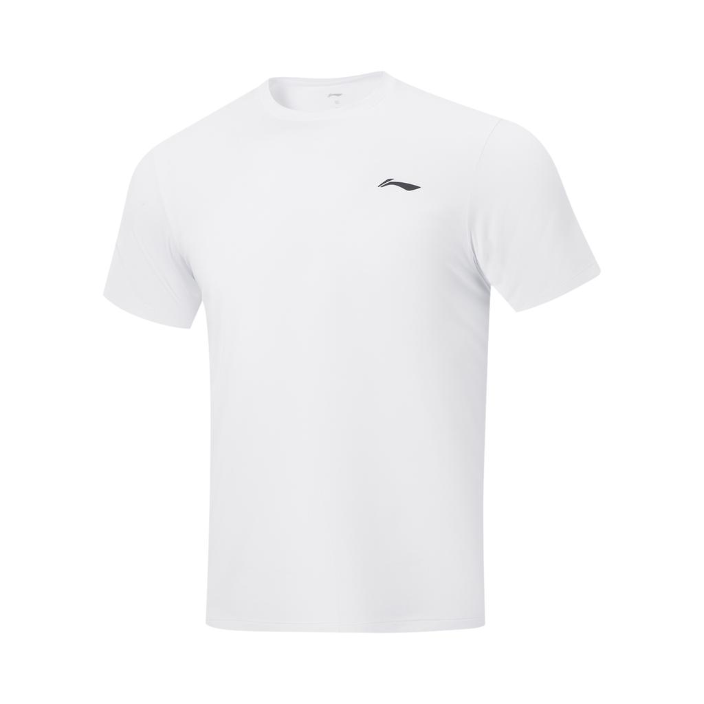 Li Ning Fitness Series Round Neck Logo Letter Stitching Sports Suit Men Sports Suit AWBW087-2