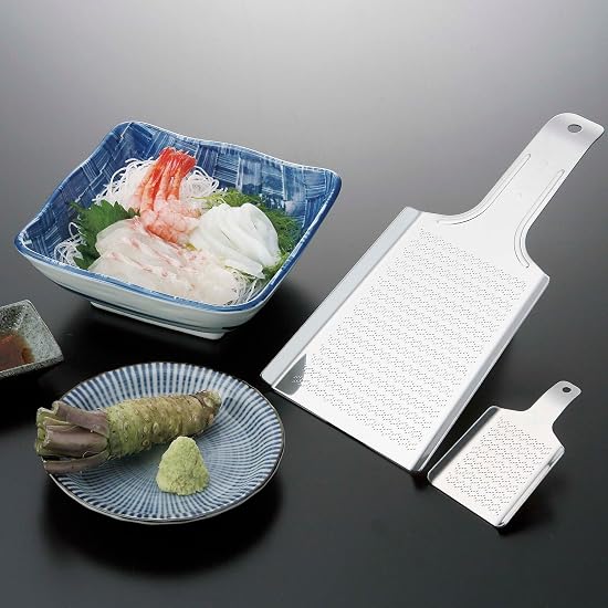 Tsuboe Wasabi Grater Samekichi Small 18-0 Stainless Steel Japan BOL443