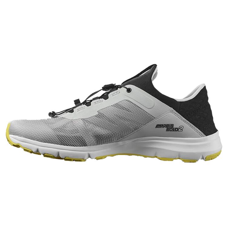 Salomon Amphib Bold 2.0 Fabric Breathable Lightweight Low Top Outdoor Functional Shoes Men Shoes Gray 471536