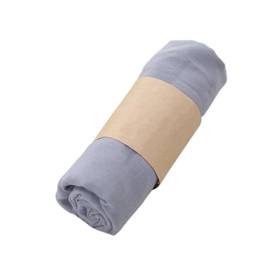 Ethnic Style All-match Solid Color Cotton Linen Women Soft Long Scarf Shawl серый