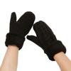 Thicken Fleece Liner Winter Mittens for Women and Teens Fashionable and Warm Hand Gloves for Winter Activity