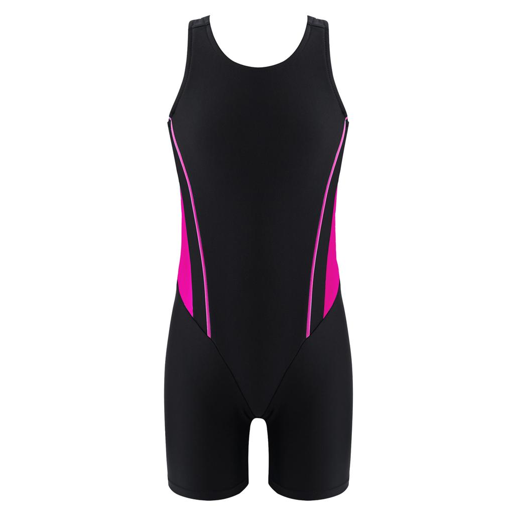 Kids Girls Swimsuit Rashguard One Piece Wetsuit UV Protection Swimwear Surfing Beachwear Jumpsuit Bodysuit