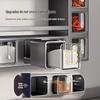 Wall-Mounted Stainless Steel Kitchen Spice Rack