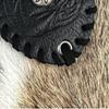 Medieval Embossed Eye Patches Vintage Leather Eye Mask LARP Cosplay Accessories Pirate Eye Covers for Men Halloween