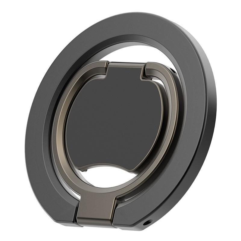 Magnetic Foldable Phone Ring Holder Metal Z-Shaped 360 Rotation Universal Double-Sided Stand