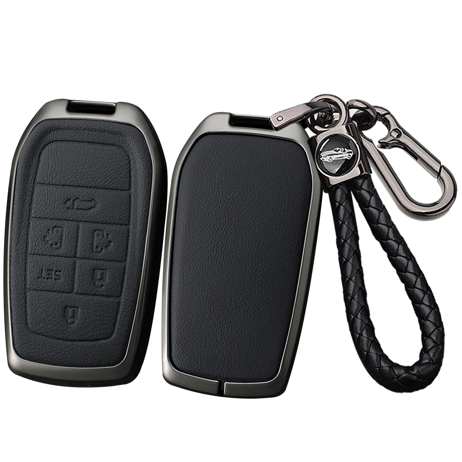 Toyota Key Case, Key Cover, Key Holder, For Toyota Alphard, Belfire 30 Series, Crown Compatible with car genuine