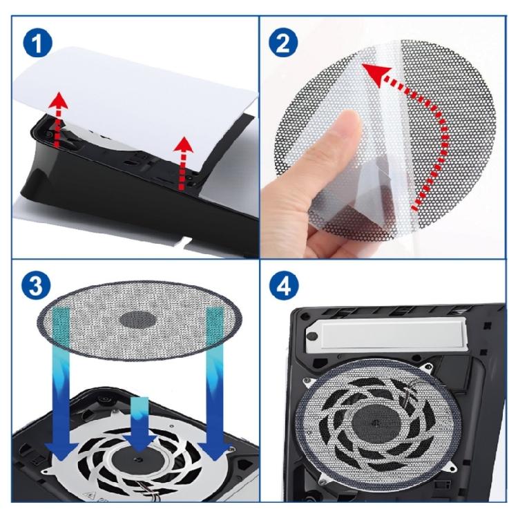 2pcs Effective Dusts  Filters Dusts  Filters PVC Dusts  Covers Keep Your Consoles  Safe & Clean Quick Installation for P5