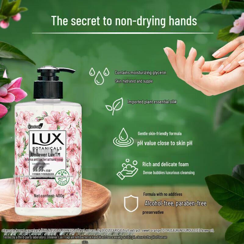 LUX Scented Antibacterial Hand Soap Duo Pack