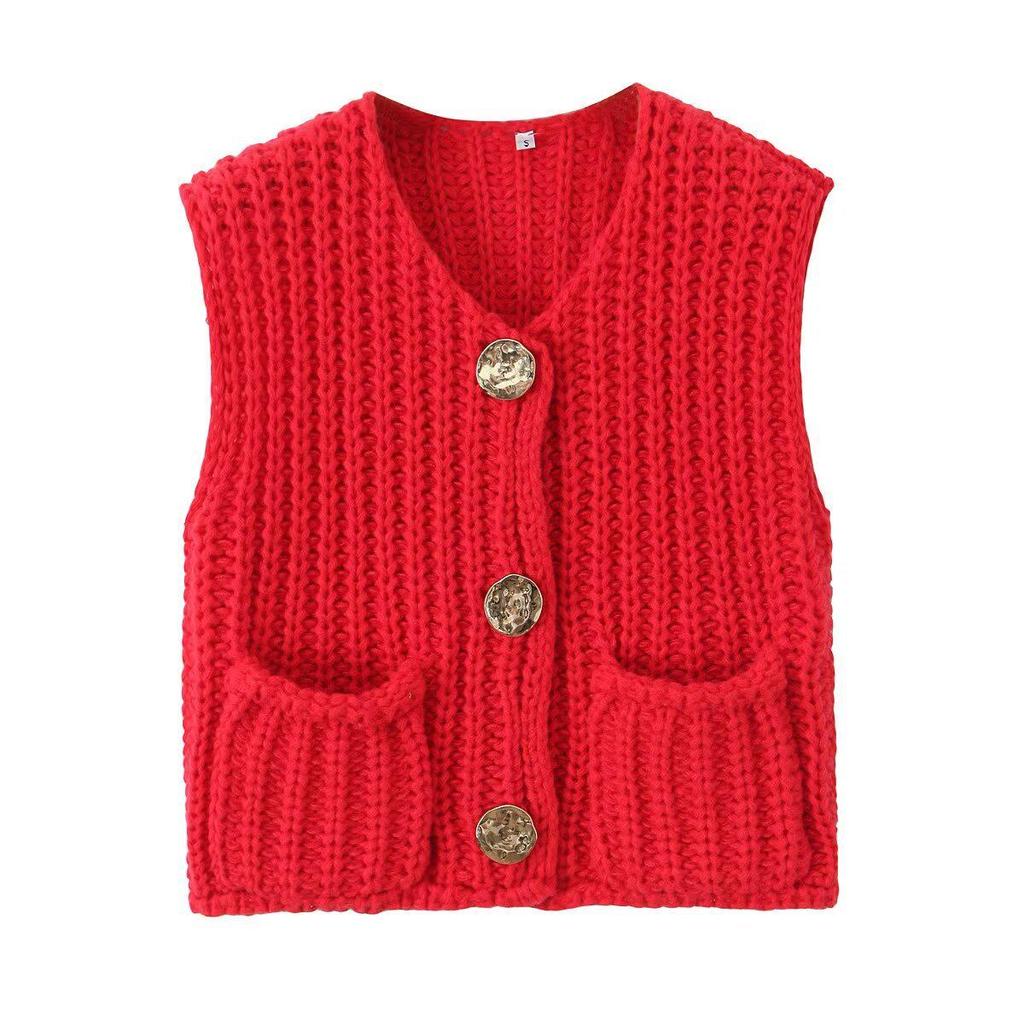 European & American Fashion Women's Summer Knit Vest