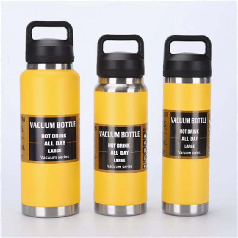 Alliancer 800ml Stainless Steel Insulated Sports Water Bottle