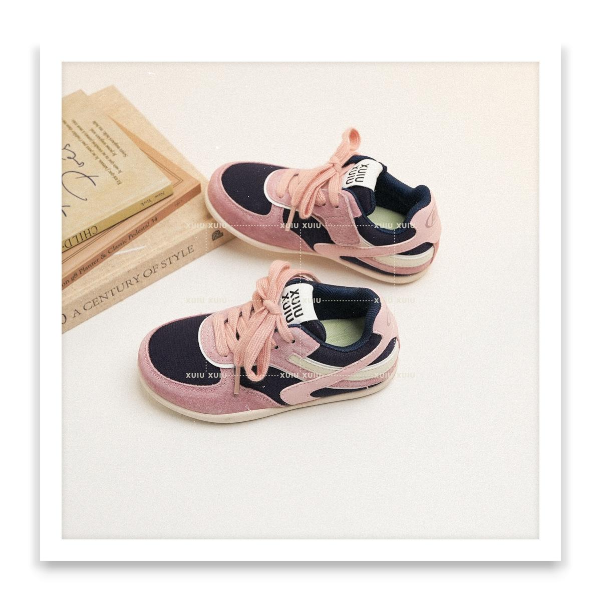 

XSHX Miao retro haute couture children s version shoes lazy tarp board spring and autumn boys and girls [Wenzhou shoes] 25