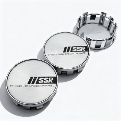 4pcs SSR Logo Emblem Badge Car Wheel Center Caps 54MM 50MM Wheels Hub Cap Rim Hubcaps Dust Cover Replace Car Styling Accessories