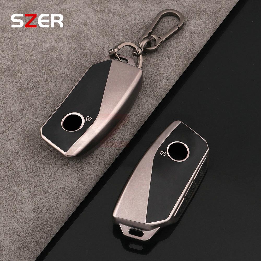 Nytt TPU Bilnyckelskal Skyddsskal Fob För BMW x1 u11 7-serien 735i 740Li X7 I7 G07 LCI XM x1 2024 u11 Fullt Skydd Tillbehör