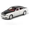 1/24 Bentley Mulsanne Alloy Car Diecasts & Toy Vehicles Car Model Sound and Light Pull Back Car Toys for Kids Gifts