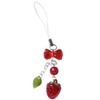 Key Chain Red Cherry Goblin Chain Aesthetic Strawberry Goblin Chain Bag Decoration   Lanyards