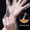 1000 Disposable Food-Grade Transparent Plastic Gloves for Kitchen, Catering, Hairdressing, Household Use
