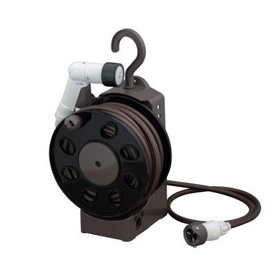 Takagi Aurora LIGHT 15m Tuyau Marron Élégant et R1415BR (BR) Moulinet, Léger,