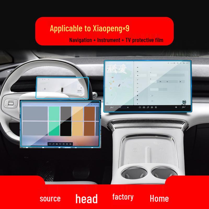 Xpeng G3/P7/P5/X9 Navigation Screen Protector - Tempered Film