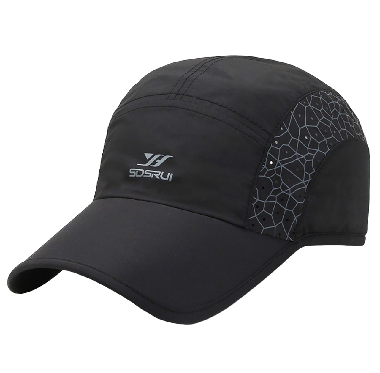 

CZA232 [Белый Клык] Шапка, Кепка, Быстросохнущая, Дышащая, Спортивная, Для улицы, Простая, Мужская, Женская, (черный) чёрный