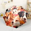 Wolf Family Moonlit Night Automatic Umbrella Compact 8 Rib Lightweight Foldable Design Durable Everyday Carry Umbrella Fashion Lovers
