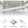 LED Ceiling Light Fixture, 2FT/3FT/4FT Waterproof Tube Light for Bathroom, Kitchen, Corridor, Garage, Warehouse, Basement, Vanity and Office