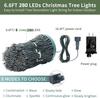 LED Christmas Tree Topper: USB-Powered Star Waterfall Lights, Decorative Hanging Flow Lights