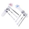 Cartoon Cat Claw Stainless Steel Spoon And Fork Set Spoon Chopstick Cutlery Student Outdoor Camping Portable Kitchen Accessories