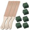 250mm Leather Polishing Board Knives Double-sided Knife Sharpener for Handmade DIY and Leather Carving Tools