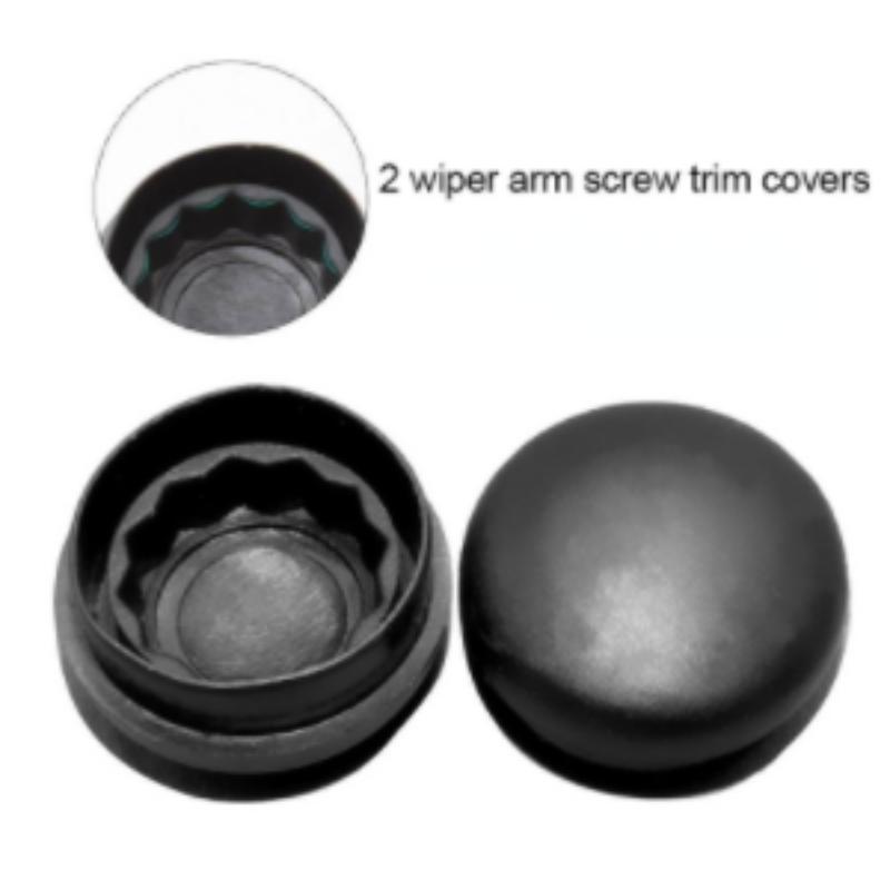 2pcs Suitable for Volkswagen Passat Golf Jetta New Tiguan Front Windshield Wiper Arm Nut Cap Bolt Cover