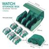 Watch Box Travel Roll Cases for 2/3/4/6/8 Watches Storage Display Case Watch Protector Organizer Shockproof Case for Men Women