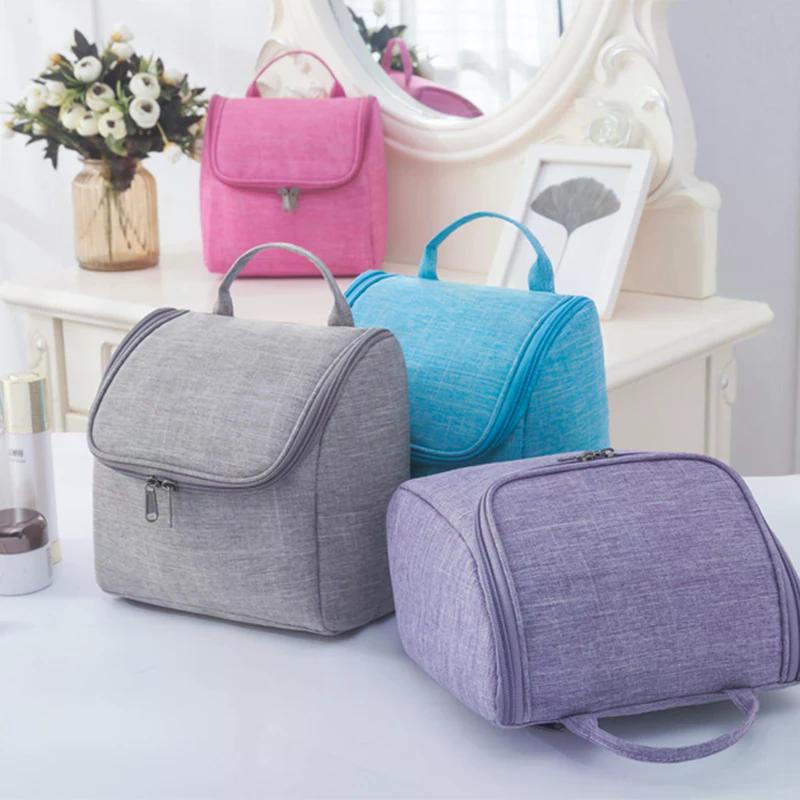 1Pcs Storage Cosmetic Bag, Simple And Portable, Portable Travel Bag, Waterproof Large Capacity Men's Toiletry Bag