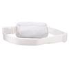 Ongwan Sports Belt Pouch, Large Capacity Adjustable Waist Belt Bag, 60-120cm (White)