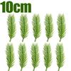 Wholesale Artificial Pine Branches Green Plants Pine Needles Fake Plants Flower DIY Xmas Tree Garland Xmas Navidad Party Decors
