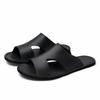 Fashion Outdoor Handmade Mens Slippers Fashion Male Summer Beach Flats Breathable Sandals Quick Dry Male Half Drag Non-Slip Flip Flops