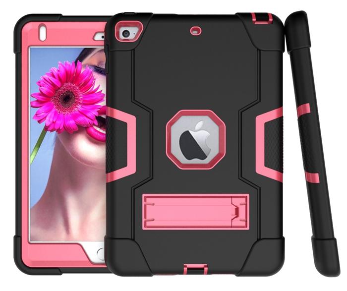 Heavy Duty Case for iPad Mini 4/Mini 5 7.9 Inch 4th/5th Generation With Kickstand Shockproof Protective Armor Tablet Cover