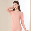 Unisex Thermal Underwear Set: Women's Base Layer, Men's German Velvet, Thickened for Winter, Perfect for Couples, Includes Autumn Pants & Tops.
