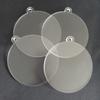 20/50/100PCS Acrylic Christmas Bauble Blank DIY Holiday Party Hanging Decor Ornaments for Wedding,Craft for Keychains Xmas Tree