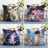 R-Rafayel Love D-Deepspace Pillow Case Sofa Living Room Bedroom Double-sided Printing Square Cushion Nap Time Cushion Cover