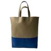 Used CELINEShoulder Bag Beige/blue Leather Women