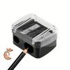 Double Holes Precision Lipstick Cosmetic Pencil Sharpener for Eyebrow Lip Liner Eyeliner Pencil Gift School Supplies