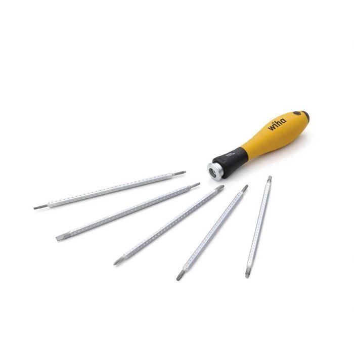 Wiha jeu d'embouts system 4 esd mélangé 26 pcs (33848)