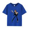 Kids Michael Jackson Rock N Roll T-Shirt Children's Fashion Crew Neck Top Summer Casual Clothes for Baby Boys And Girls
