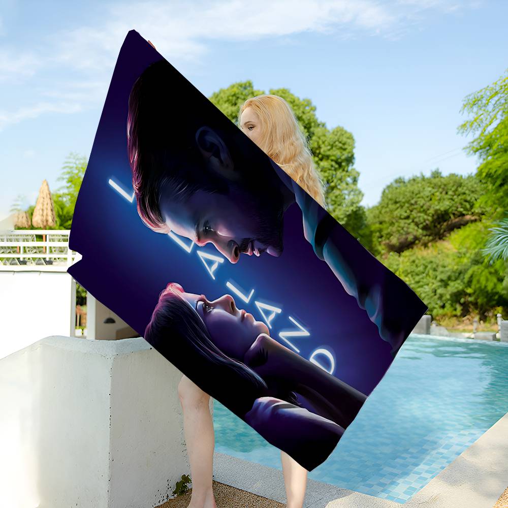 La La Land Music Classic Movie Big Microfiber Beach Towels Quick Dry Towel Sand Beach Towels Pool for Travel Swim Pool Yoga