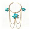 Alloy Material Fringed Arm Ring Punk Style Tassel Arm Ring Stylish Alloy Arm Ring  Women