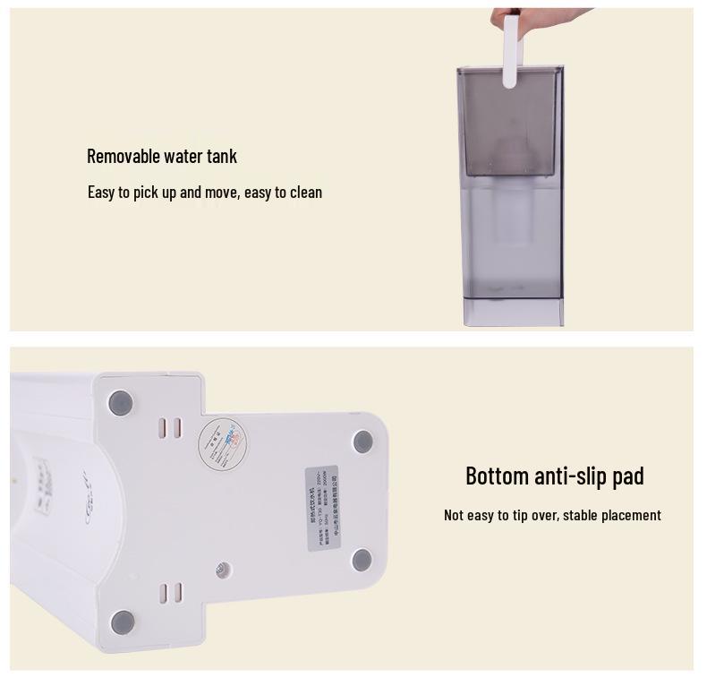 Hervidor Eléctrico Instantáneo de 3L, Dispensador de Agua Caliente para Leche y Té, Calentamiento en 3 Segundos