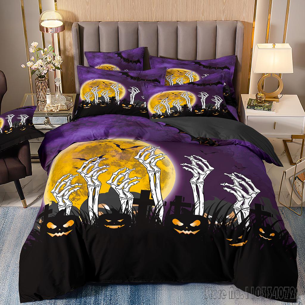 Anime Halloween Easter 3D Printed Bedding Set Baby Duvet Cover Sets Bedclothes Twin Single King Kids Adult Gift